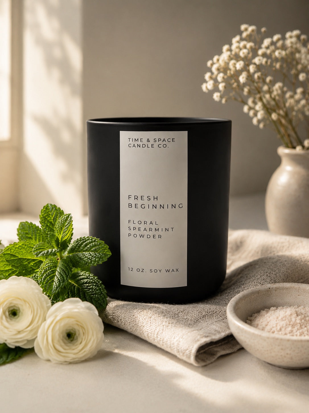 "Fresh Beginning" 12 oz Luxury Candle