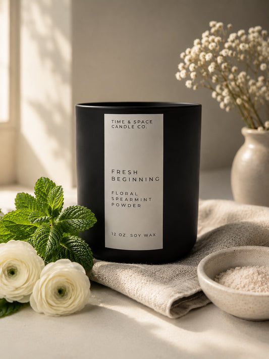 "Fresh Beginning" 12 oz Luxury Candle