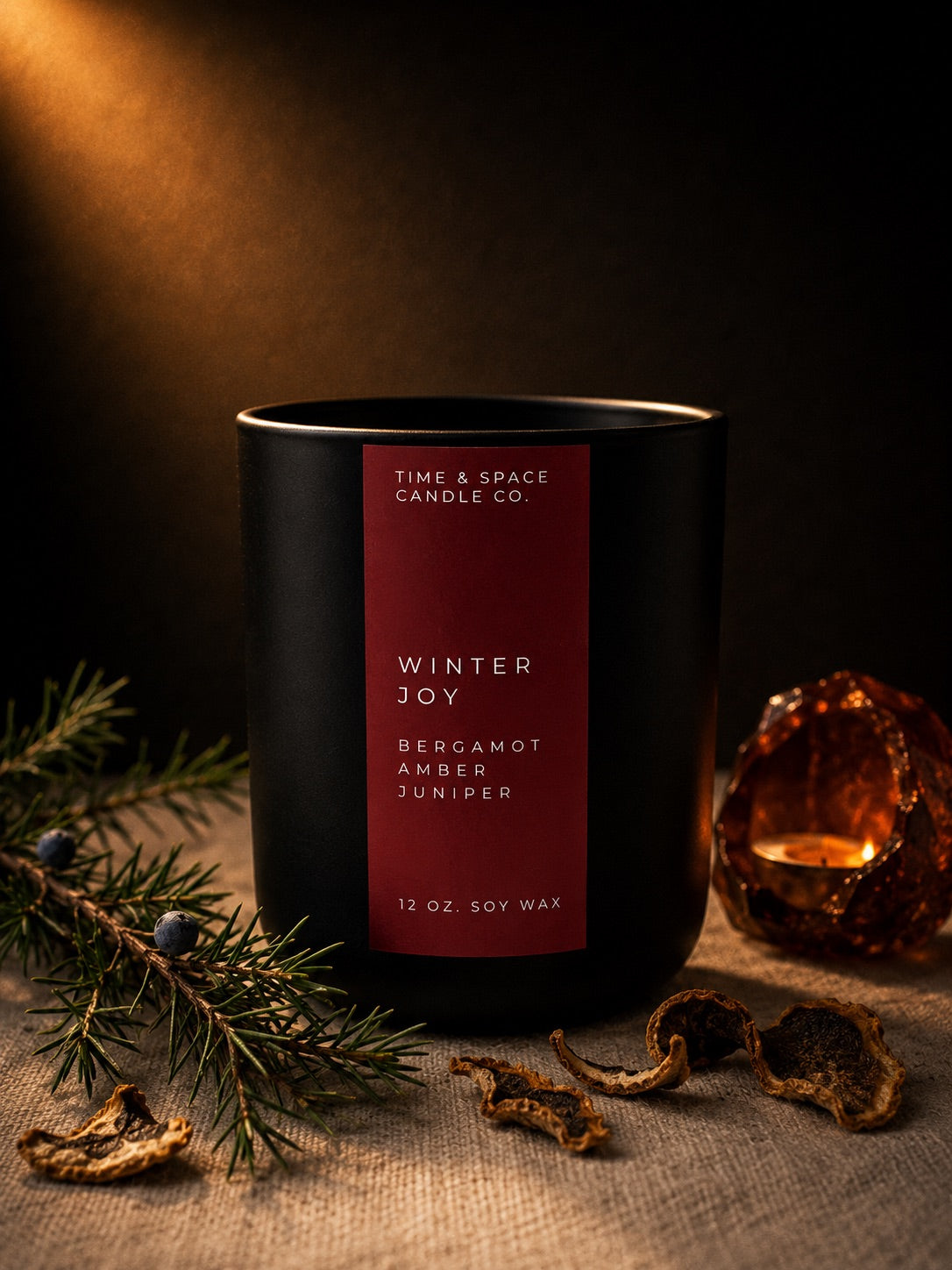 "Winter Joy" 12 oz Luxury Candle
