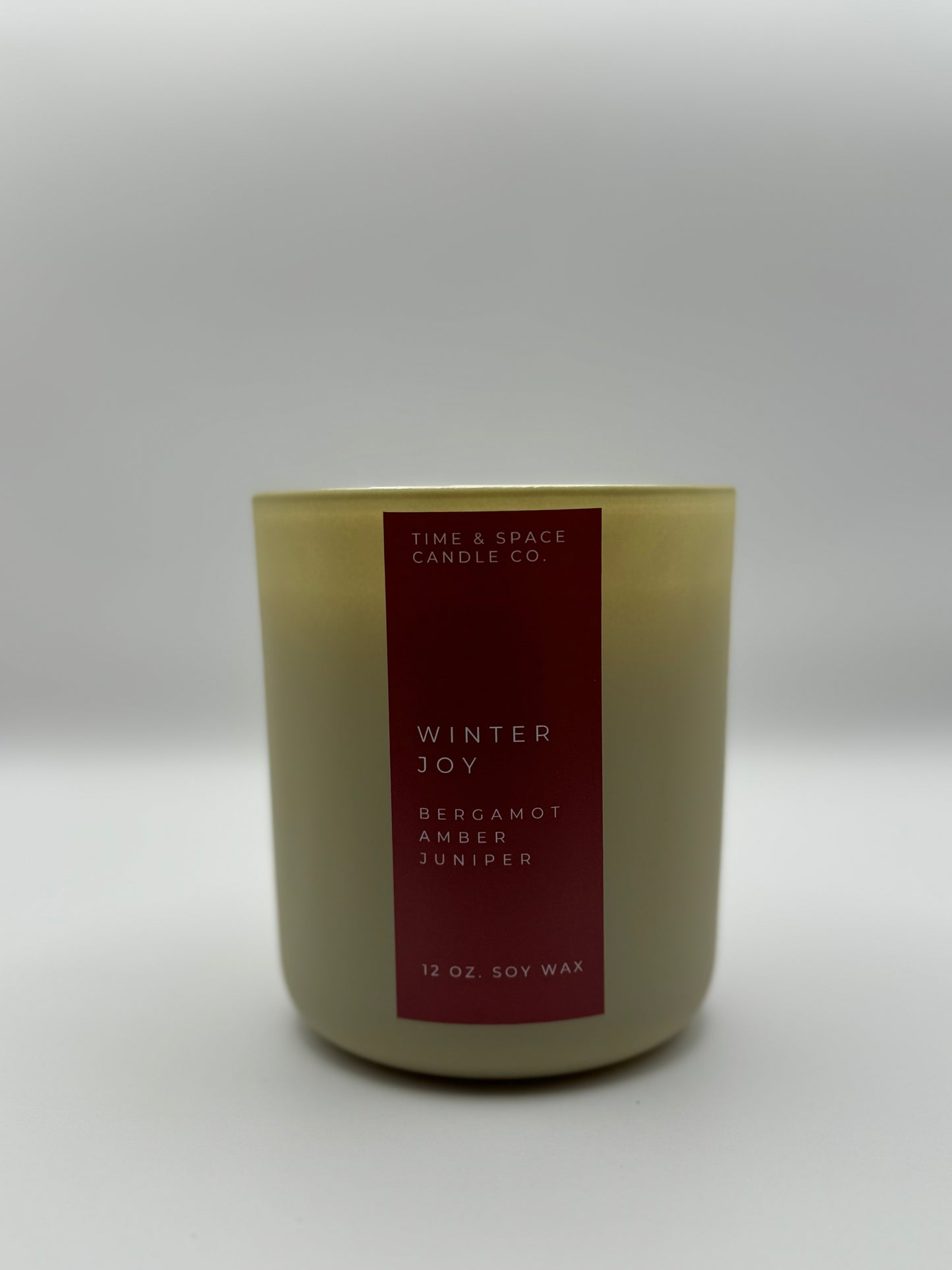 "Winter Joy" 12 oz Luxury Candle