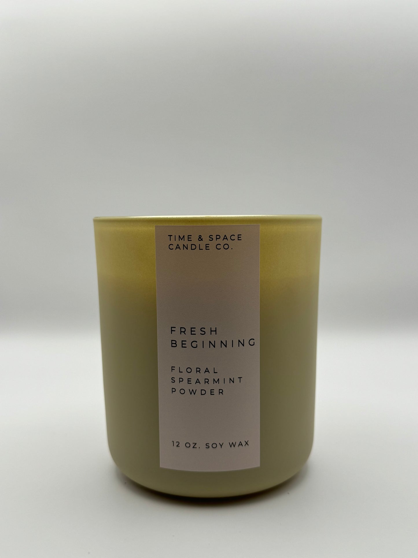 "Fresh Beginning" 12 oz Luxury Candle